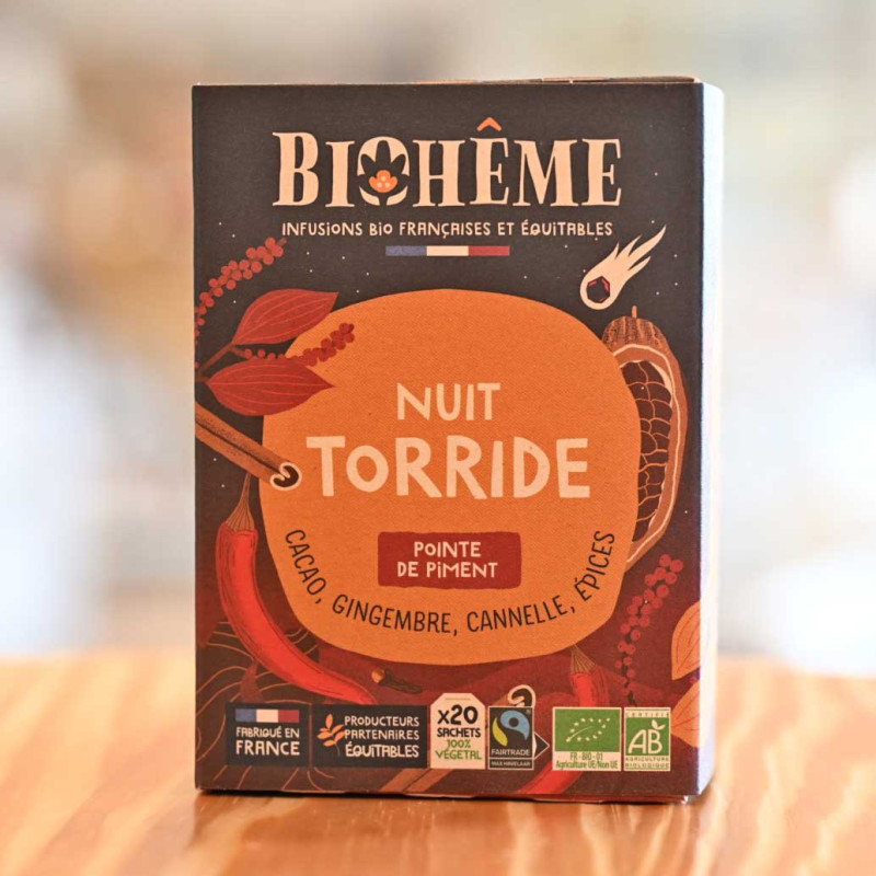 Infusion Nuit Torride - X20 Infusettes