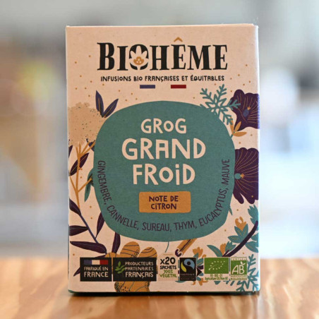 Infusion Grog Grand Froid - X20 Infusettes