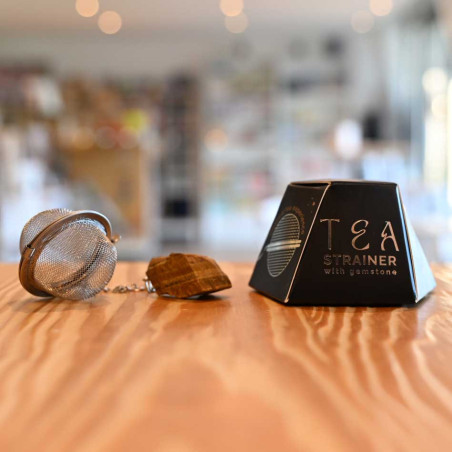 Boule à thé minérale en pierre naturelle