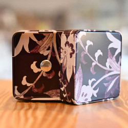 Boite à Thé double couvercle