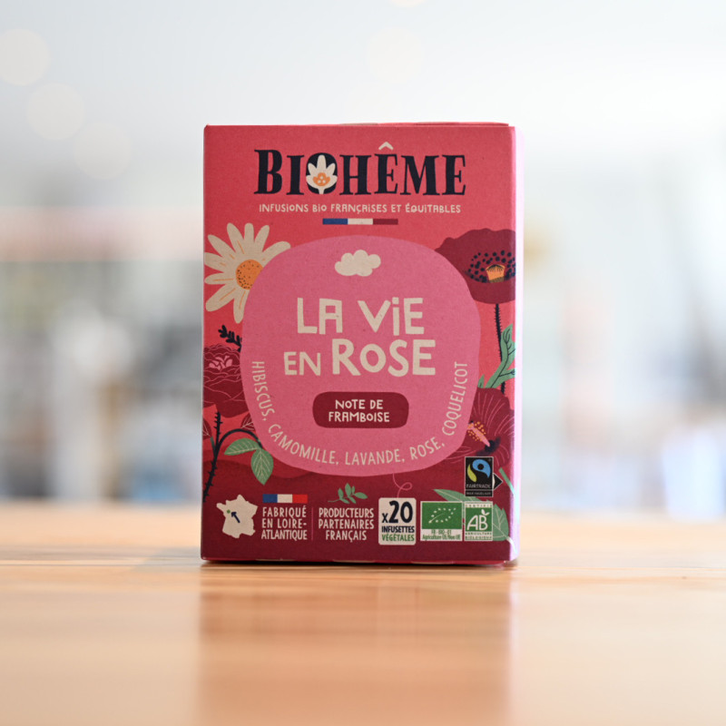 Infusion La Vie En Rose - X20 Infusettes