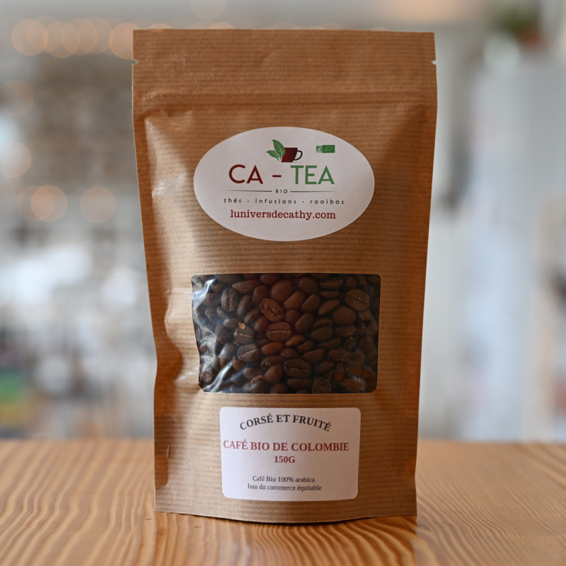 CAFÉ DE COLOMBIE BIO EN GRAINS