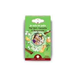 Infusion Bio Je Suis en Paix Shoti Maa – Thé Vert Cannelle Bergamote
