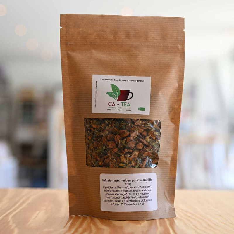 TISANE DU SOIR BIO - SOMMEIL / ANTI-STRESS