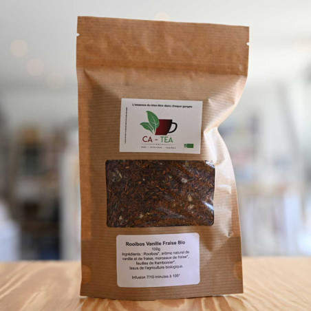 Rooibos Vanille Fraise Bio